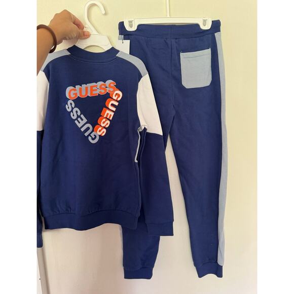 Guess NWT full zip jacket and Joggers set size 6x/7 - Picture 5 of 5